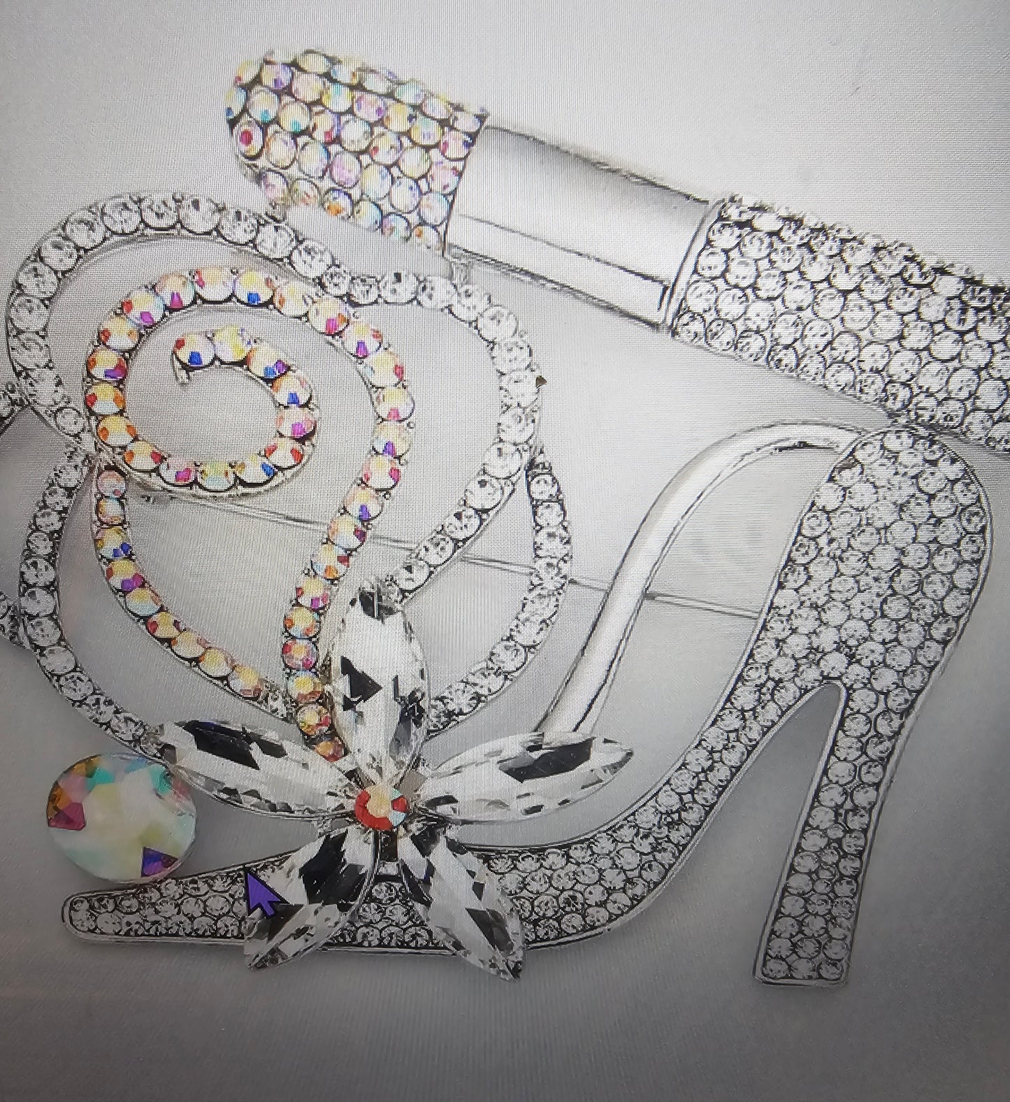Heel Brooches